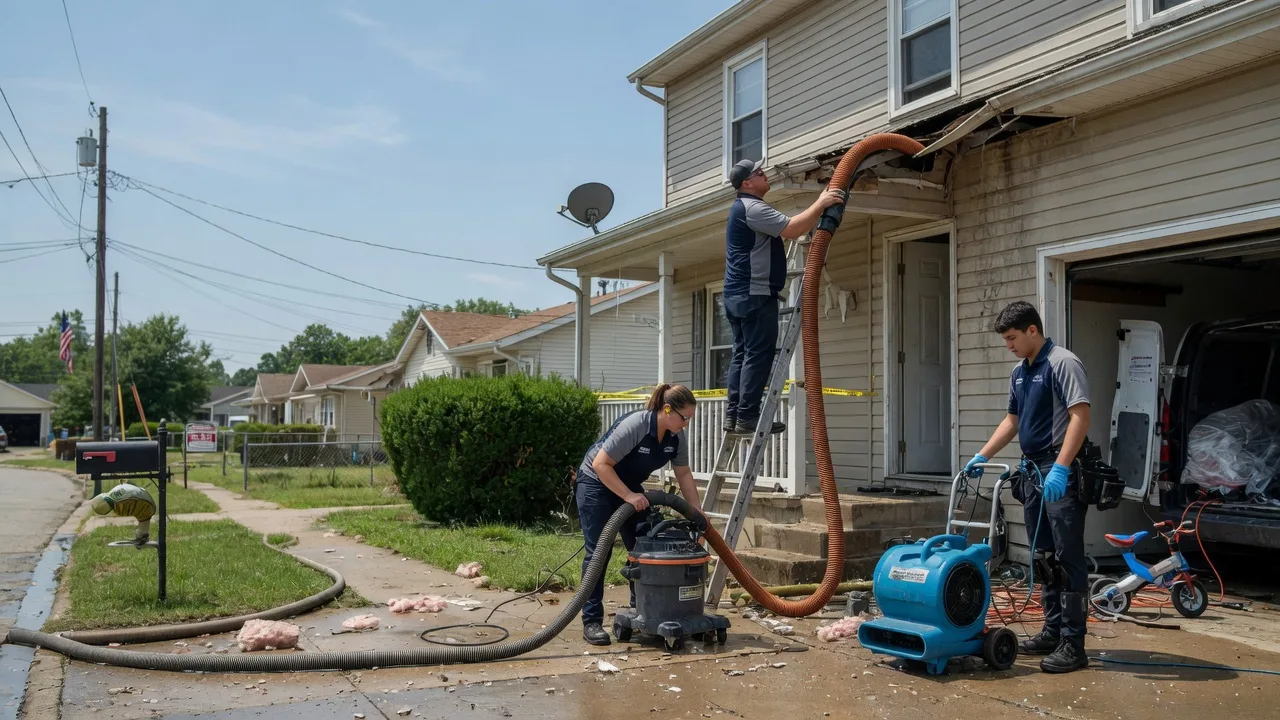 Water Damage Restoration in Bristol, WI near me